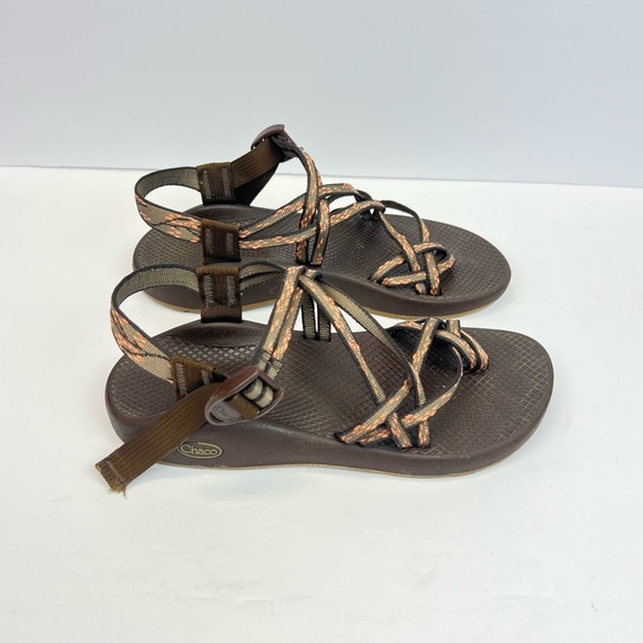 CHACO ZX2 Brown Sandals Womens Size 10  Shoes - Picture 2 of 7